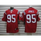 nike nfl jerseys new england patriots #95 jones red[Elite]