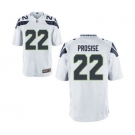 Men's Nike Seattle Seahawks #22 C.J. Prosise Game White NFL Jersey