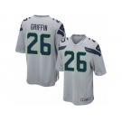 Men's Nike Seattle Seahawks #26 Shaquill Griffin Game Grey Alternate NFL Jersey