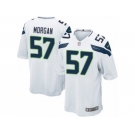 Men's Nike Seattle Seahawks #57 Mike Morgan Game White NFL Jersey