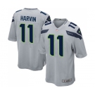 nike nfl jerseys seattle seahawks #11 harvin grey[game]