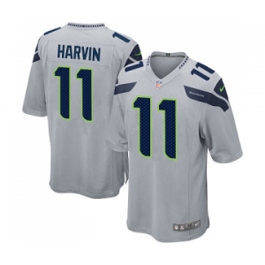 nike nfl jerseys seattle seahawks #11 harvin grey[game]