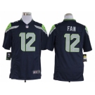 nike nfl jerseys seattle seahawks #12 fan blue[game]