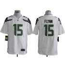 nike nfl jerseys seattle seahawks #15 flynn white[game]