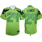 nike nfl jerseys seattle seahawks #24 marshawn lynch green[game]