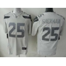 nike nfl jerseys seattle seahawks #25 sherman grey[game]