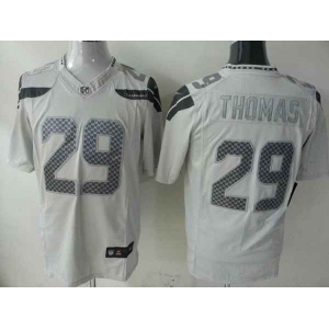 nike nfl jerseys seattle seahawks #29 thomasiii grey[game]