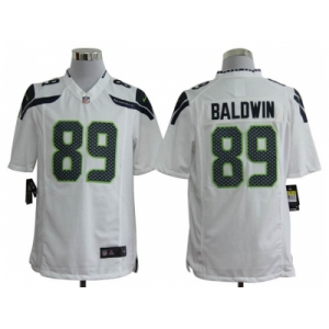nike nfl jerseys seattle seahawks #89 baldwin white[game]