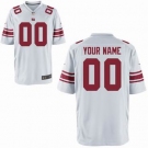 Nike nfl jerseys New York Giants Customized Game White Jersey