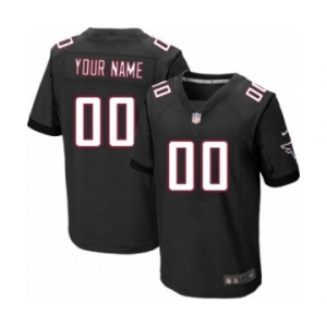 Men Nike Nfl Jerseys Atlanta Falcons Customized Elite Black Jersey