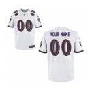 Men Nike Nfl Jerseys Baltimore Ravens Customized Elite White Jersey