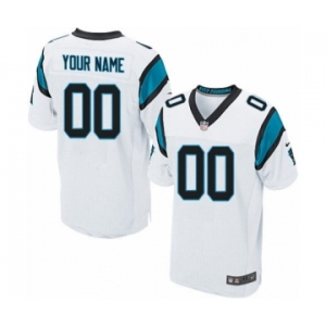 Men Nike Nfl Jerseys Carolina Panthers Customized Elite White Jersey