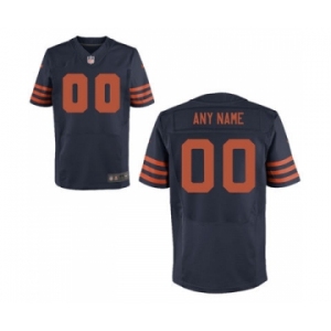 Men Nike Nfl Jerseys Chicago Bears Customized Elite Alternate Blue Jersey