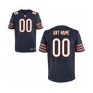 Men Nike Nfl Jerseys Chicago Bears Customized Elite Blue Jersey