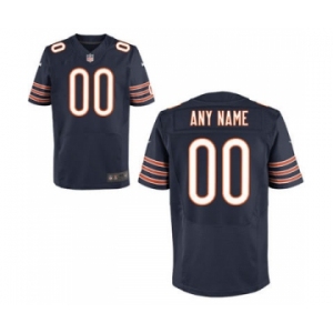 Men Nike Nfl Jerseys Chicago Bears Customized Elite Blue Jersey