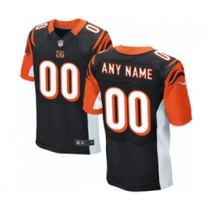 Men Nike Nfl Jerseys Cincinnati Bengals Customized Elite Black Jersey