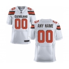 Men Nike Nfl Jerseys Cleveland Browns Customized Elite White Jersey