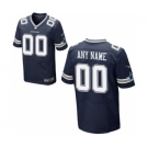 Men Nike Nfl Jerseys Dallas Cowboys Customized Elite Blue Jersey