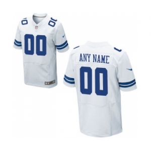 Men Nike Nfl Jerseys Dallas Cowboys Customized Elite White Jersey