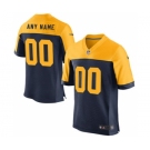 Men Nike Nfl Jerseys Green Bay Packers Customized Elite Blue Jersey