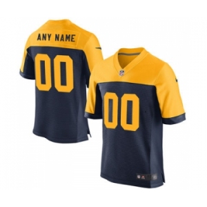 Men Nike Nfl Jerseys Green Bay Packers Customized Elite Blue Jersey