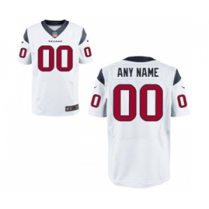 Men Nike Nfl Jerseys Houston Texans Customized Elite White Jersey