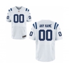 Men Nike Nfl Jerseys Indianapolis Colts Customized Elite White Jersey