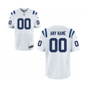 Men Nike Nfl Jerseys Indianapolis Colts Customized Elite White Jersey