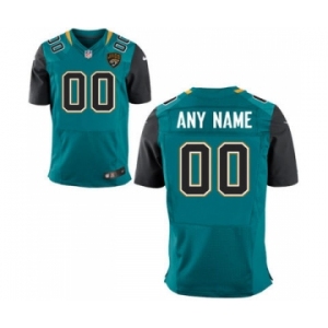 Men Nike Nfl Jerseys Jacksonville Jaguars Customized Elite Green Jersey