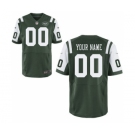 Men Nike Nfl Jerseys New York Jets Customized Elite Green Jersey