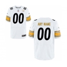 Men Nike Nfl Jerseys Pittsburgh Steelers Customized Elite White Jersey