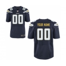 Men Nike Nfl Jerseys San Diego Chargers Customized Elite Blue Jersey