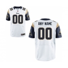 Men Nike Nfl Jerseys St. Louis Rams Customized Elite White Jersey