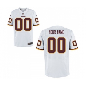 Men Nike Nfl Jerseys Washington Redskins Customized Elite White Jersey