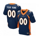 Men Nike nfl Jerseys Denver Broncos Customized Elite Blue Jersey