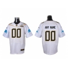 Nike Detroit Lions Customized white 2016 Pro Bowl Men's Stitched Jerseys[Elite]