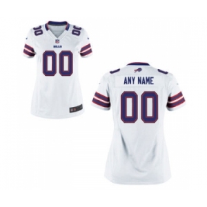 Women Nike Nfl Jerseys Buffalo Bills Customized White Jersey
