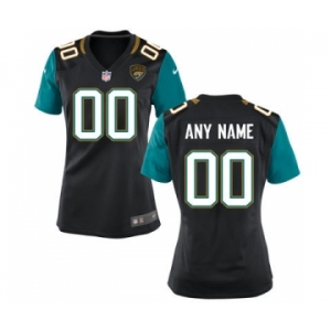 Women Nike Nfl Jerseys Jacksonville Jaguars Customized Black Jersey