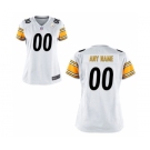 Women Nike Nfl Jerseys Pittsburgh Steelers Customized White Jersey