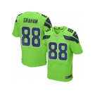 Men Nike Seattle Seahawks #88 Jimmy Graham Elite Green Rush NFL Jerseys