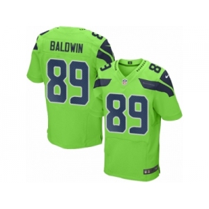 Men Nike Seattle Seahawks #89 Doug Baldwin Elite Green Rush NFL Jerseys