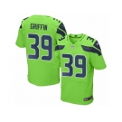 Men's Nike Seattle Seahawks #39 Shaquill Griffin Elite Green Rush NFL Jersey