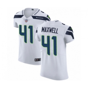 Men's Nike Seattle Seahawks #41 Byron Maxwell White Vapor Untouchable Elite Player NFL Jersey