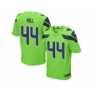 Men's Nike Seattle Seahawks #44 Delano Hill Elite Green Rush NFL Jersey