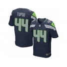 Men's Nike Seattle Seahawks #44 Tani Tupou Elite Steel Blue Team Color NFL Jersey