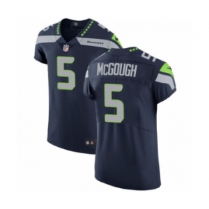 Men's Nike Seattle Seahawks #5 Alex McGough Navy Blue Team Color Vapor Untouchable Elite Player NFL Jersey