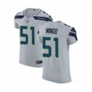 Men's Nike Seattle Seahawks #51 Barkevious Mingo Grey Alternate Vapor Untouchable Elite Player NFL Jersey