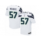 Men's Nike Seattle Seahawks #57 Michael Wilhoite Elite White NFL Jersey