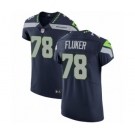 Men's Nike Seattle Seahawks #78 D.J. Fluker Navy Blue Team Color Vapor Untouchable Elite Player NFL Jersey