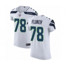 Men's Nike Seattle Seahawks #78 D.J. Fluker White Vapor Untouchable Elite Player NFL Jersey